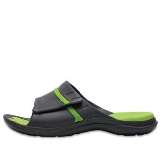 Chaussures décontractées Crocs Modi unisexes, noir et vert, 204144-0A1 Chaussures décontractées Crocs Modi unisexes, noir et vert, 204144-0A1