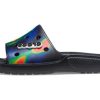 Chaussures décontractées Crocs unisexes, noir et bleu foncé, 207557-089