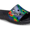 Chaussures décontractées Crocs unisexes, noir et bleu foncé, 207557-089