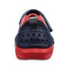 Chaussures de jeu Crocs (GS) Swiftwater « Marine Rouge » 204989-410