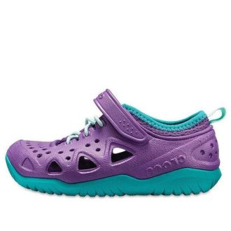 Chaussures de jeu Crocs (GS) Swiftwater « Violet turquoise » 204989-57H
