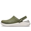 Chaussures de plage Crocs LiteRide Vert armée 204592-37P