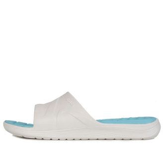 Chaussures de plage Crocs Swiftwater bleues unisexes « Blanc Bleu » 205546-18B