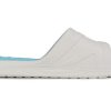 Chaussures de plage Crocs Swiftwater bleues unisexes « Blanc Bleu » 205546-18B