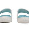 Chaussures de plage Crocs Swiftwater bleues unisexes « Blanc Bleu » 205546-18B