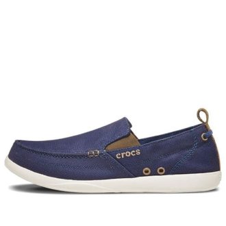 Chaussures de sport décontractées Crocs Athleisure Bleu foncé 11270-46K Chaussures de sport décontractées Crocs Athleisure Bleu foncé 11270-46K