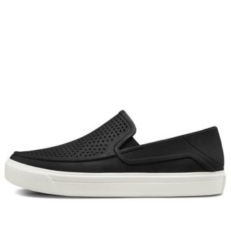Chaussures de sport décontractées Crocs Athleisure, noir et blanc, 202363-066 Chaussures de sport décontractées Crocs Athleisure, noir et blanc, 202363-066
