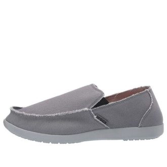 Chaussures à enfiler Crocs Santa Cruz « Gris » 10128-01W