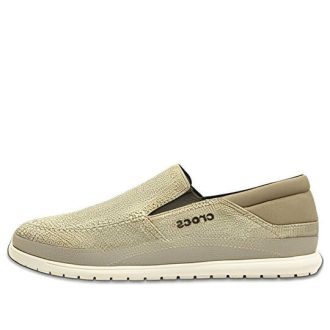 Chaussures à enfiler Crocs Santa Cruz Playa « Kaki Stucco » 204835-26P