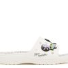 Claquettes classiques Steven Harrington x « Quickstrike – Blanc et noir »