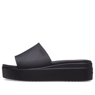 Claquettes Crocs Brooklyn (femmes) « Noir » 208728-001