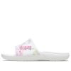 Claquettes Crocs Classic Bleach Dye « Blanc Rose » 207411-94S