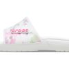 Claquettes Crocs Classic Bleach Dye « Blanc Rose » 207411-94S