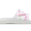 Claquettes Crocs Classic Bleach Dye « Blanc Rose » 207411-94S