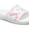 Claquettes Crocs Classic Bleach Dye « Blanc Rose » 207411-94S