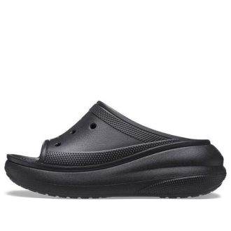 Claquettes Crocs Classic Crush « Noir » 208731-001