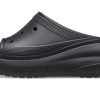 Claquettes Crocs Classic Crush « Noir » 208731-001
