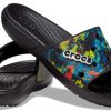 Claquettes Crocs Classic Tie-Dye Graphic « Noir » 206520-988