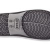 Claquettes Crocs Crocband à plateforme « Noir, gris, blanc » 205693-001