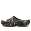 Claquettes Crocs Echo marbrées « Noir » 208467-0X9