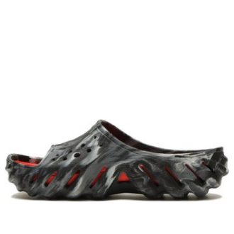 Claquettes Crocs Echo marbrées « Noir » 208467-0X9