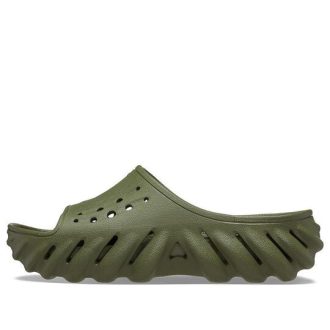 Claquettes Crocs Echo « Vert armée » 208170-309
