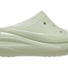 Claquettes Crocs (femmes) Crush High Shine « Vert clair » 209648-3VS