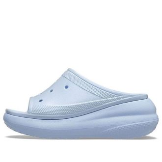 Claquettes Crocs (femmes) Crush Meta Pearl « Calcite bleue » 209045-4NS
