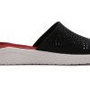 Claquettes Crocs LiteRide « Rouge, noir et blanc » 205183-066