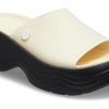 Claquettes Crocs Skyline (femmes) « Vanille Noir » 208182-1LG