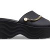 Claquettes Crocs Skyline Shimmer (femmes) « Noir et or » 208582-072