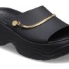 Claquettes Crocs Skyline Shimmer (femmes) « Noir et or » 208582-072