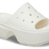 Claquettes Crocs Stomp (femmes) « Blanc » 209346-0WV