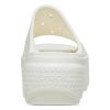 Claquettes Crocs Stomp (femmes) « Blanc » 209346-0WV