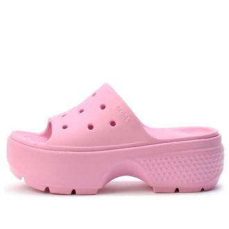 Claquettes Crocs Stomp (femmes) « Rose » 209346-6WY