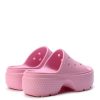 Claquettes Crocs Stomp (femmes) « Rose » 209346-6WY