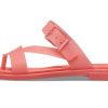 Claquettes Crocs Tulum (femmes) « Orange translucide » 207173-6SL
