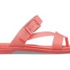 Claquettes Crocs Tulum (femmes) « Orange translucide » 207173-6SL