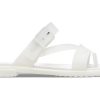 Claquettes Crocs (WMNS) Tulum « Blanc translucide » 207173-159