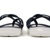 Claquettes de plage et de piscine Crocs (femmes) « Bleu foncé et blanc » 205479-462