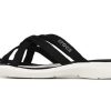Claquettes de plage et de piscine Crocs (femmes) « Noir et blanc » 205479-066