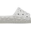 Claquettes géométriques classiques Crocs « Blanc » 209608-1FT