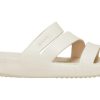 Claquettes à lanières Crocs Getaway (femmes) « Blanc crème » 209587-160