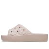 Claquettes à plateforme classiques Crocs (femmes) « Rose » 209564-6UR
