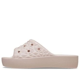 Claquettes à plateforme classiques Crocs (femmes) « Rose » 209564-6UR