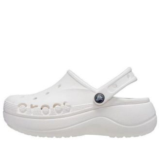 Claquettes à plateforme Crocs Classic Baya (femmes) « Blanc » 208186-100