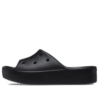 Claquettes à plateforme Crocs (femmes) « Noir » 208180-001