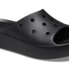 Claquettes à plateforme Crocs (femmes) « Noir » 208180-001