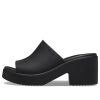Claquettes à talons Crocs Brooklyn (femmes) « Noir » 209408-060