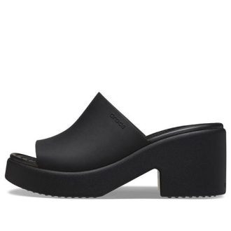 Claquettes à talons Crocs Brooklyn (femmes) « Noir » 209408-060